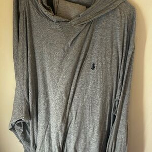 Ralph Lauren Heather Gray Polo Hoodie and pants